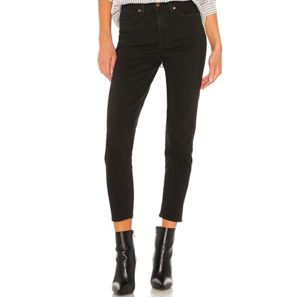 WRANGLER - Heritage Slim Fit Black Jeans